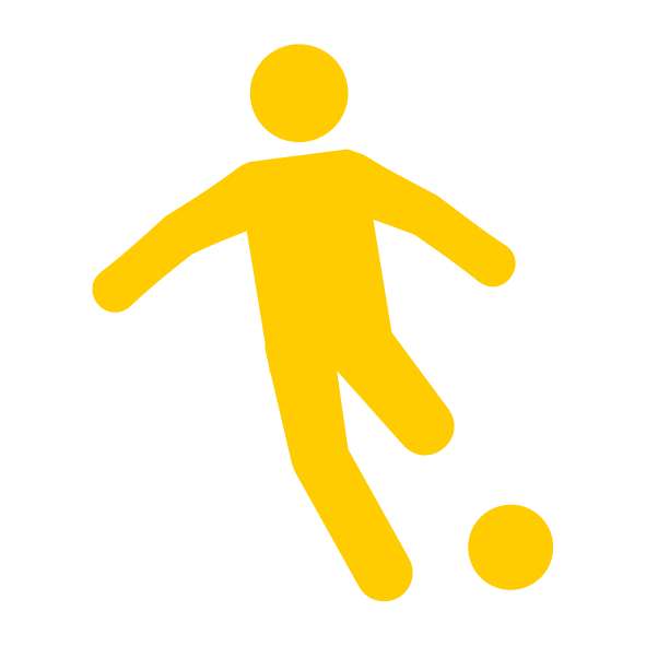 サッカーのピクトグラム